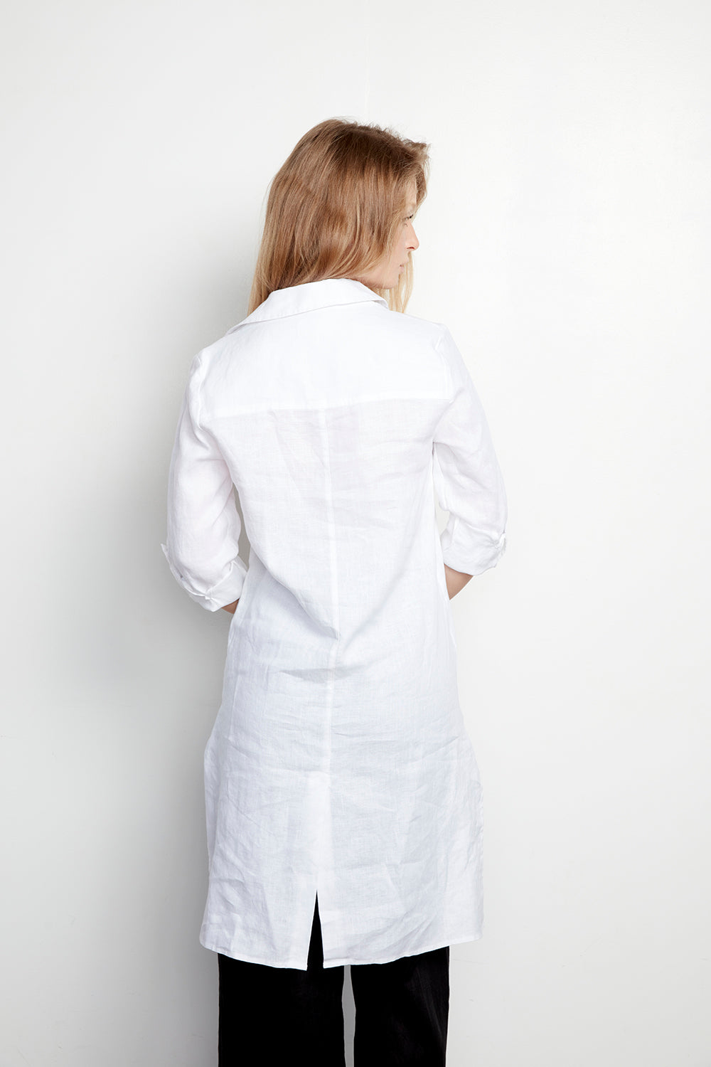 NIKKI Linen Button Tunic, 2 Colors – 4OURDREAMERS