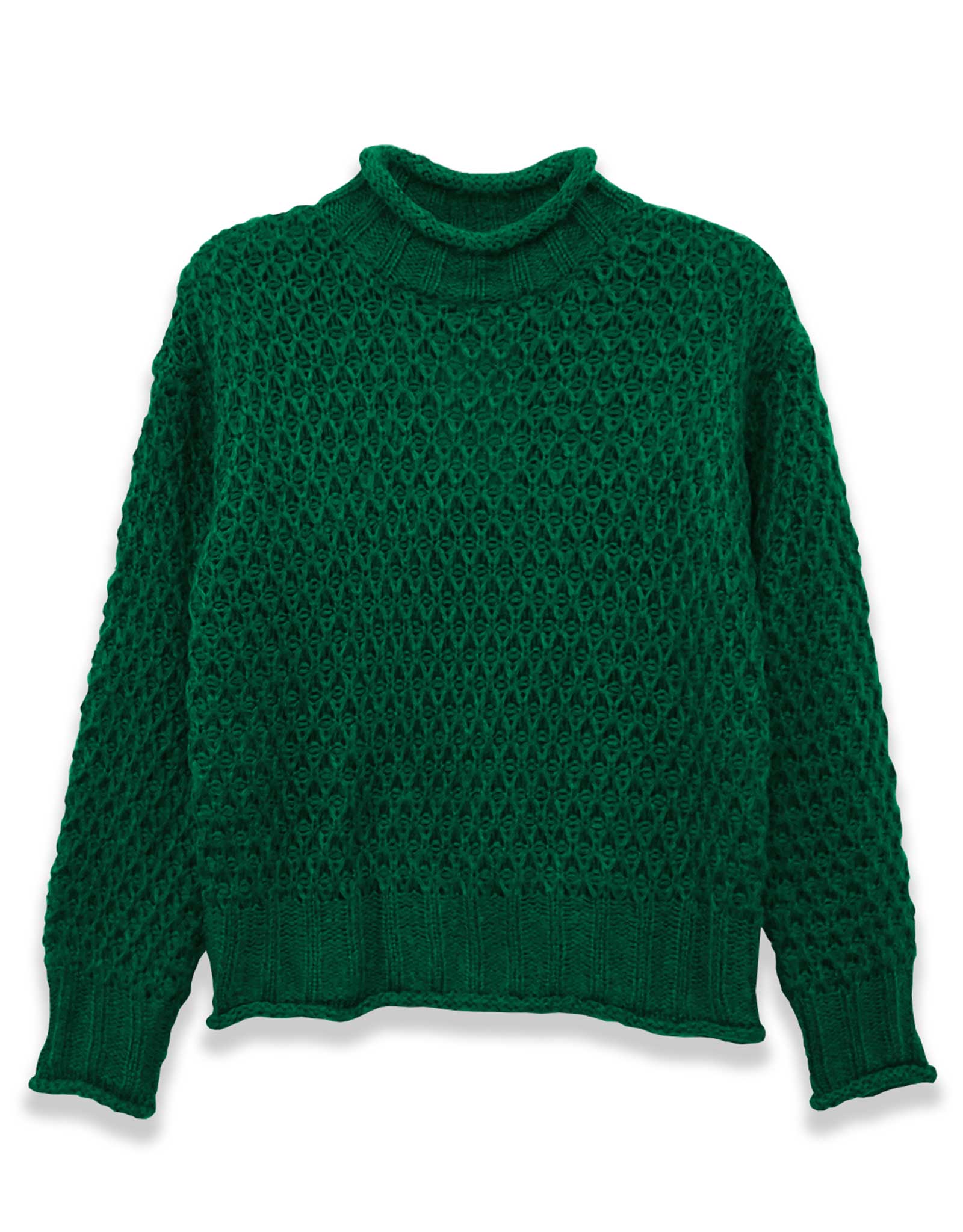 Loose Knit Sweater| Emerald | FINAL SALE